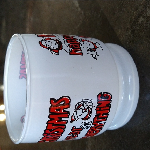 Vintage Tom Wilson Ziggy Christmas drinking glass - Picture 2 of 6